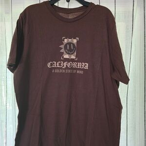 Eighty Eight Brown California Graphic Tee